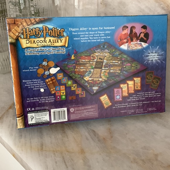 New! Harry Potter Diagon Alley Board Game - Picture 2 of 4